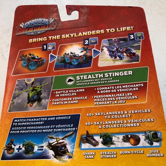 Vehículo Skylanders Superchargers Nitro Stealth Stinger | Meses sin interés